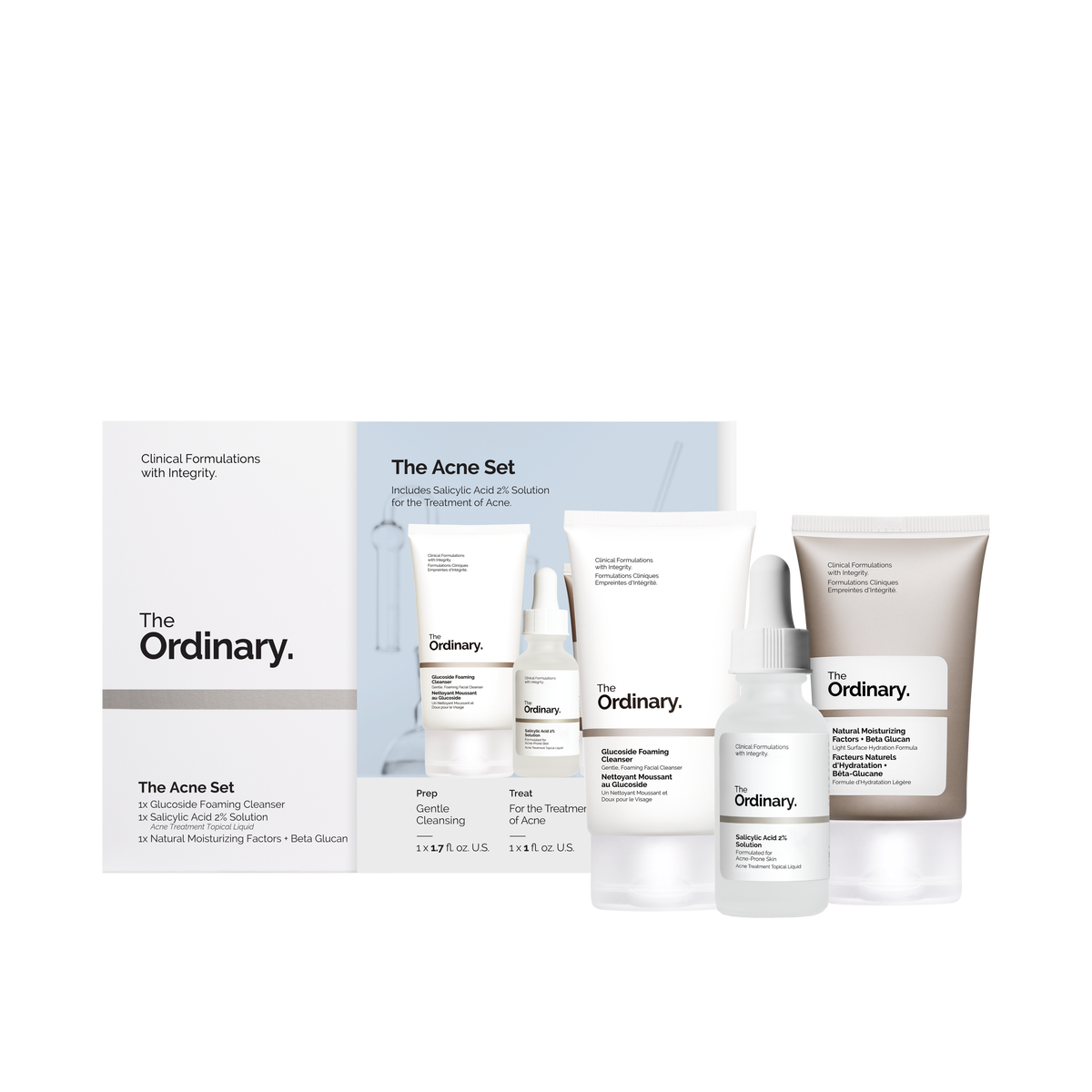 The Acne Set Curated Care Set